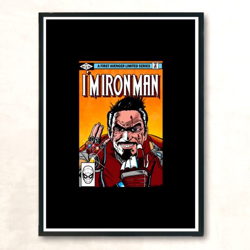 I´m Iron Man Modern Poster Print