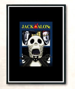 Jack Alone Modern Poster Print