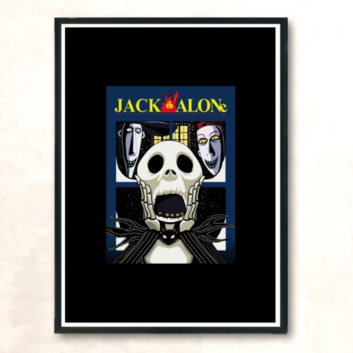 Jack Alone Modern Poster Print