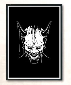 Japan Demon Modern Poster Print