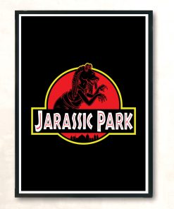 Jarassic Park Modern Poster Print