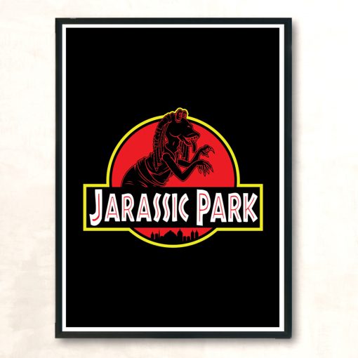 Jarassic Park Modern Poster Print