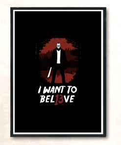 Jason Lives Modern Poster Print