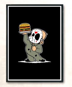 Jasons Burger Modern Poster Print