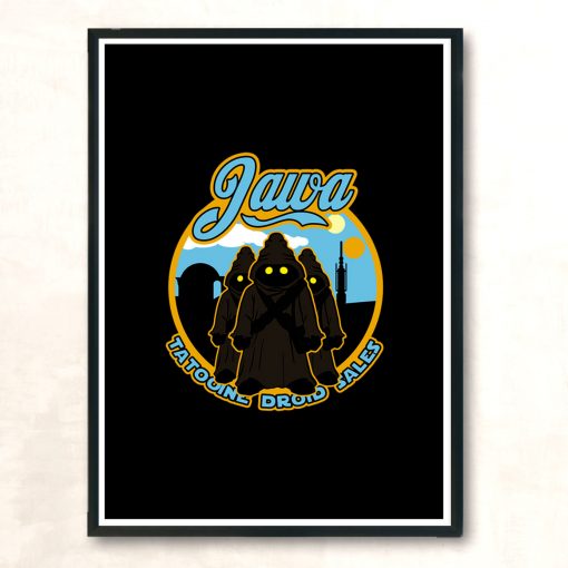 Jawa Modern Poster Print