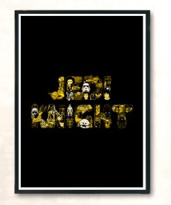 Jedi Knight Modern Poster Print