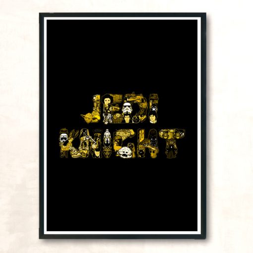 Jedi Knight Modern Poster Print