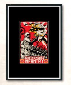 Join The Mobile Infantry Modern Poster Print