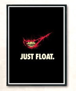 Just Float Modern Poster Print