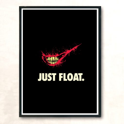 Just Float Modern Poster Print