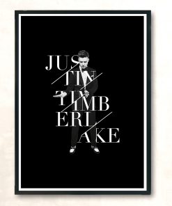 Justin Timberlake Tour Vintage Wall Poster