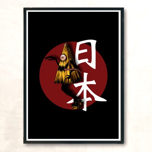 Kasa Obake Demon Modern Poster Print