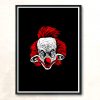 Killer Klown Modern Poster Print