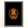 King Of Tigers Modern Poster Print