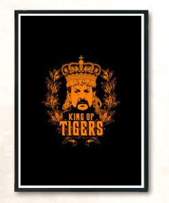 King Of Tigers Modern Poster Print