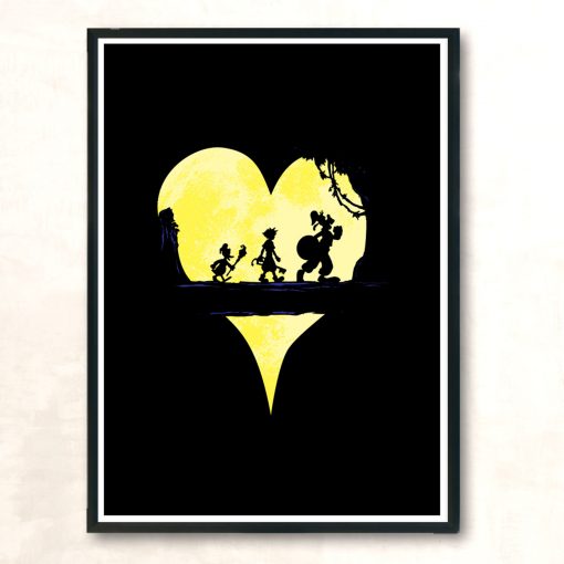 Kingdom Moonwalk Modern Poster Print