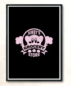 Kirbys Grocery Store Modern Poster Print