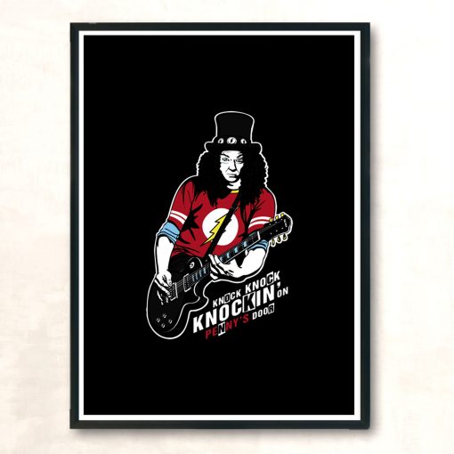 Knockin On Pennys Door Modern Poster Print