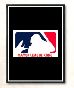 Kong Mayor League Modern Poster Print