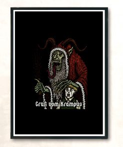 Krampus Azhmodai 2019 Modern Poster Print