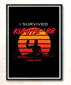 Kumite 88 Modern Poster Print