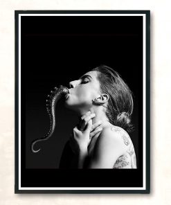 Lady Gaga Coachella Tentacle Vintage Wall Poster