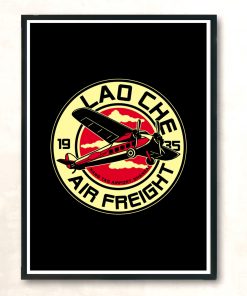 Lao Che Air Freight Modern Poster Print