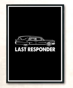 Last Responder Modern Poster Print