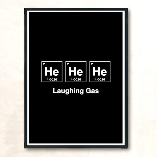 Laughing Gas Modern Poster Print