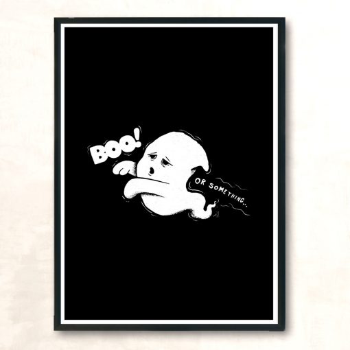 Lazy Ghost Is Lazy Modern Poster Print