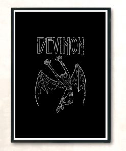 Led Devimon Modern Poster Print