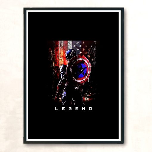 Legend Modern Poster Print