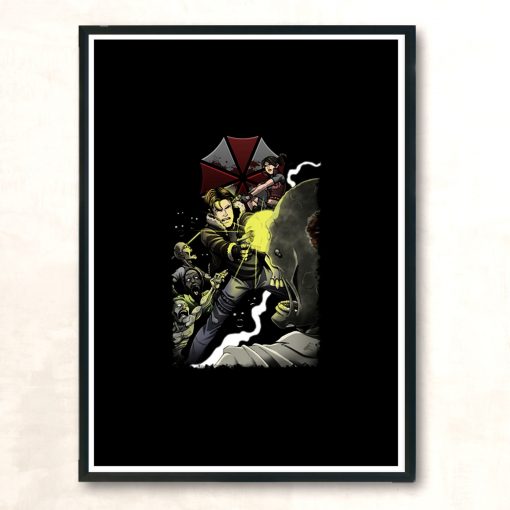 Leons Revenge Modern Poster Print