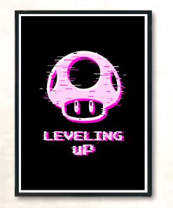 Leveling Up Modern Poster Print