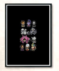 Lil Overwatch Modern Poster Print