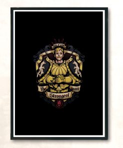 Lions Sin Of Pride Modern Poster Print