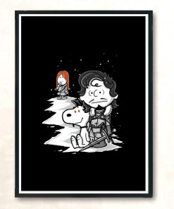 Little Redhead Wildling Modern Poster Print