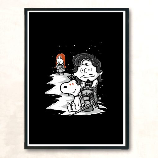 Little Redhead Wildling Modern Poster Print