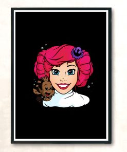 Littlest Rebel Under The Sea Modern Poster Print