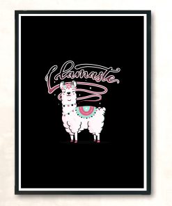 Llamaste Modern Poster Print