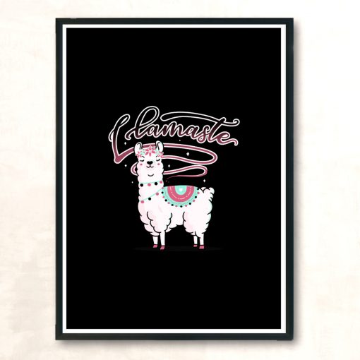 Llamaste Modern Poster Print