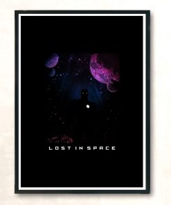 Lost In Space Modern Poster Print