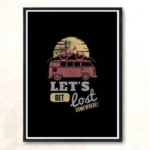 Lost Modern Poster Print