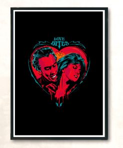 Love Bites Modern Poster Print