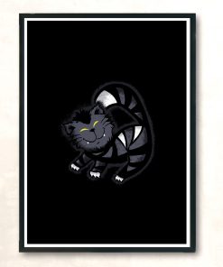 Mad Cat Modern Poster Print