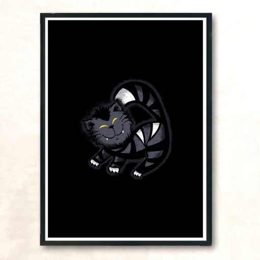 Mad Cat Modern Poster Print