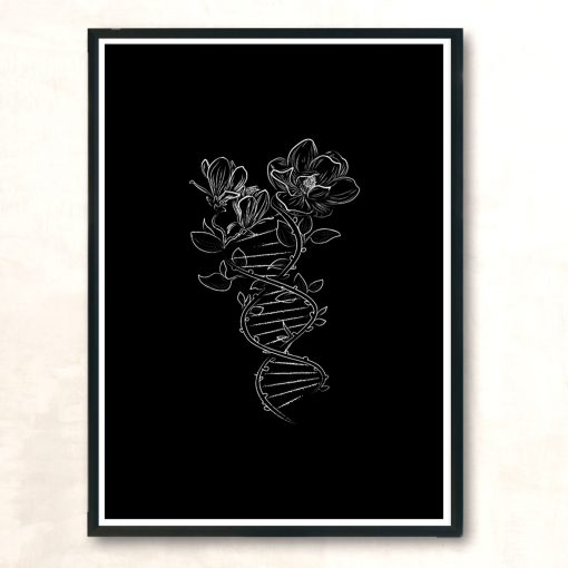 Magnolia Dna Modern Poster Print