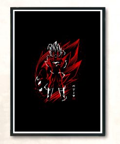 Majin Warrior Modern Poster Print