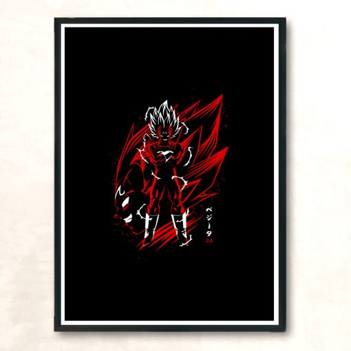 Majin Warrior Modern Poster Print