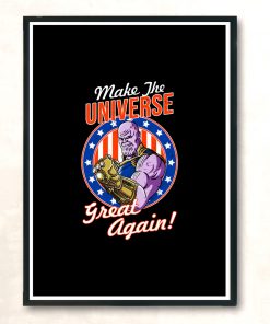 Make The Universe Great Again Modern Poster Print